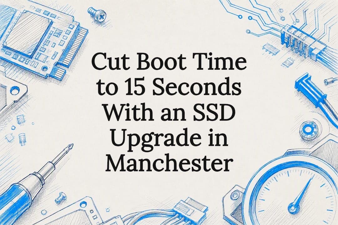 Cut Boot Time to 15 Seconds With an SSD Upgrade in Manchester