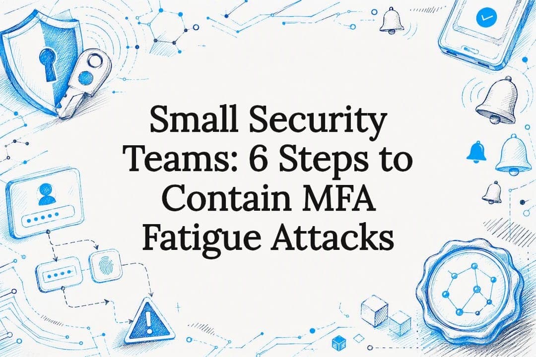 Small Security Teams: 6 Steps to Contain MFA Fatigue Attacks